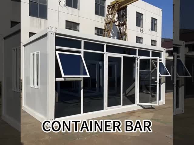 Chine Container de 20 pieds magasin mobile maison préfabriquée plat emballé à vendre