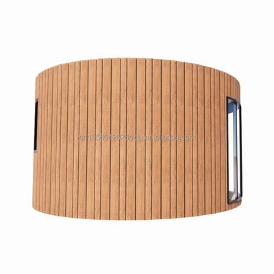 Moderne design léger Luxe Grande capacité modulaire ronde Petite maison assemblée avec l'acier léger et le matériau du panneau sandwich