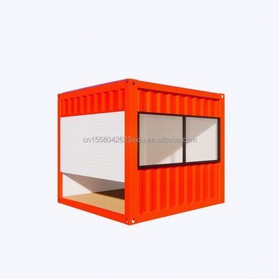 Logo de style chinois 10ft 20ft bar de conteneur en bois pliable pour les entreprises professionnelles et les hôtels