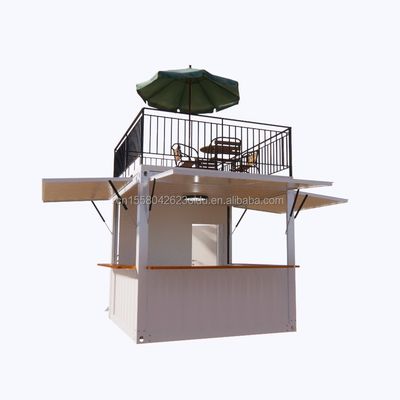 Australian Standards Mobile Store personnalisé contenant mobile de 10 pieds 20 pieds Pop-Up Bar à café avec fenêtres en alliage d'aluminium