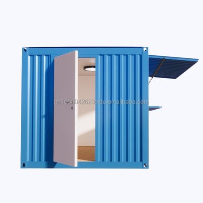 10 pieds de maison mini-contenant pop-up pour café bar fast-food restaurant magasin de commodité kiosque ou matériel fenêtre de stand