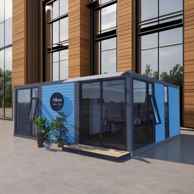 Container écologique de 20 ou 40 pieds en acier et panneau sandwich pour magasin de vêtements restaurant hôtel