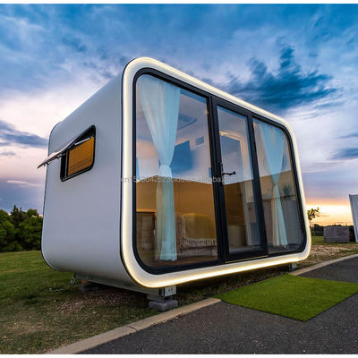 EU 20FT Maison préfabriquée résidentielle moderne pour vivre dans un conteneur élégant dans un hôtel ou un complexe