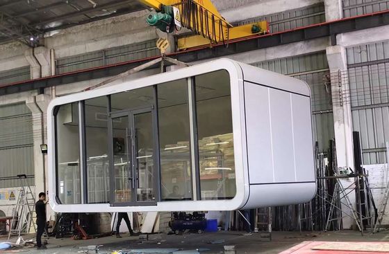 EU 20FT Maison préfabriquée résidentielle moderne pour vivre dans un conteneur élégant dans un hôtel ou un complexe