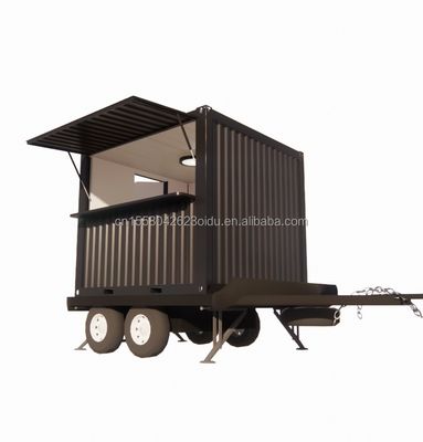 Container pliable 10ft Pop-up Mobile Home Trailer pour une maison de camping miniature sur roues