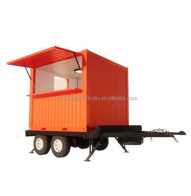 Container pliable 10ft Pop-up Mobile Home Trailer pour une maison de camping miniature sur roues