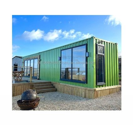 50/75/100mm Wave Sandwich Panel Wall Design personnalisable 40 pieds Container de livraison modifié Maison pour la vie ou les vacances
