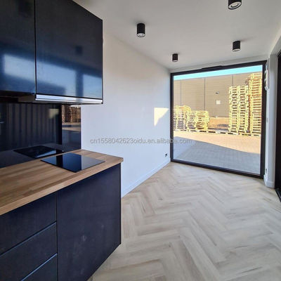 50/75/100mm Wave Sandwich Panel Wall Design personnalisable 40 pieds Container de livraison modifié Maison pour la vie ou les vacances