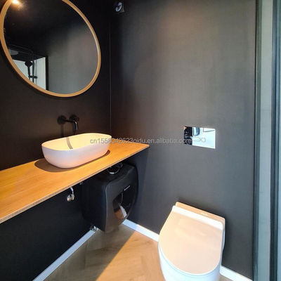 50/75/100mm Wave Sandwich Panel Wall Design personnalisable 40 pieds Container de livraison modifié Maison pour la vie ou les vacances