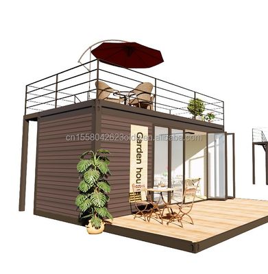 Maison de conteneurs extensibles en acier galvanisé à 180 g 20 pieds
