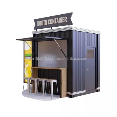Boutique de café personnalisée en bois pour l' extérieur