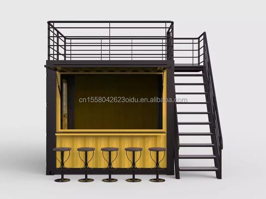 Boutique de café personnalisée en bois pour l' extérieur