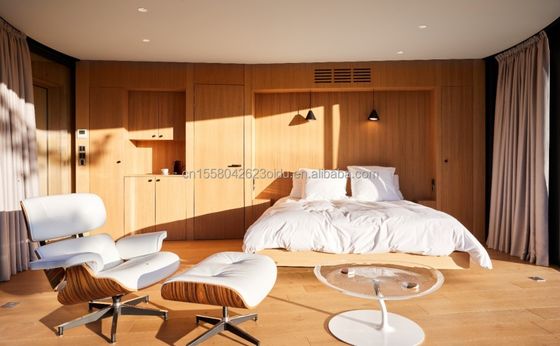 Hôtels Container maisons pour les hôtels de luxe maison en bois moderne structure en acier maison ronde maison Senglin maison de vacances