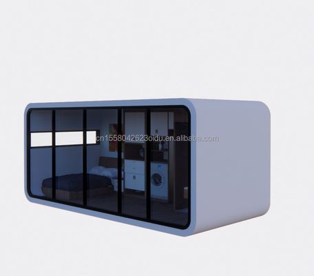 Des maisons de conteneurs imperméables de 20 pieds pour des maisons mobiles de luxe, des camping-cars, des hôtels de jardin, directement du pays chinois.