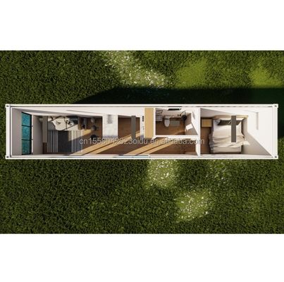 50/75/100mm Panneau sandwich ondulé Mur Cuisine préfabriquée moderne Container maison pour hôtels et magasins
