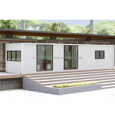 50/75/100mm Panneau sandwich ondulé Mur Cuisine préfabriquée moderne Container maison pour hôtels et magasins