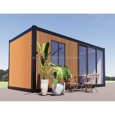 Maison préfabriquée moderne de 3 chambres à coucher maison préfabriquée modulaire mini-container en acier expandable