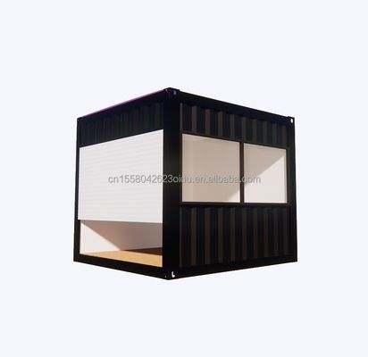 Wave Sandwich Panel Wall 10ft Pop-Up Mobile Container House pour le commerce de détail