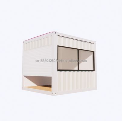 Wave Sandwich Panel Wall 10ft Pop-Up Mobile Container House pour le commerce de détail