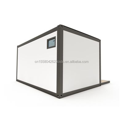 Chambres à coucher en extérieur Chambres à coucher en extérieur Chambres à conteneurs en acier préfabriquées pour hôtel Extensible Petite maison résidentielle de 20 pieds / 40 pieds