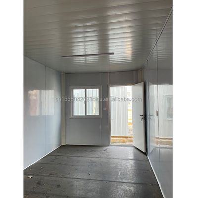 Maison en conteneurs préfabriqués de 20 pieds pour couples Familles Hôtels Maison cadre en acier en acier galvanisé pliage 180g