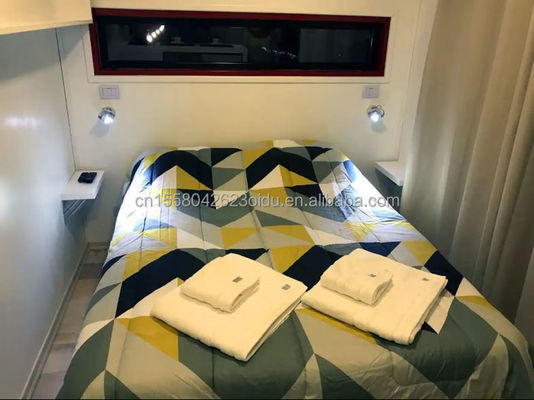 Container expandable préfabriqué à l'extérieur 40 pieds 20 pieds Maison portable 2-5 chambres préfabriquées Maison d'expédition Boutique mobile Granny Flat