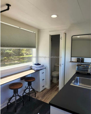 Maison miniature pour l' extérieur, de design moderne, préfabriquée, maison en conteneur.
