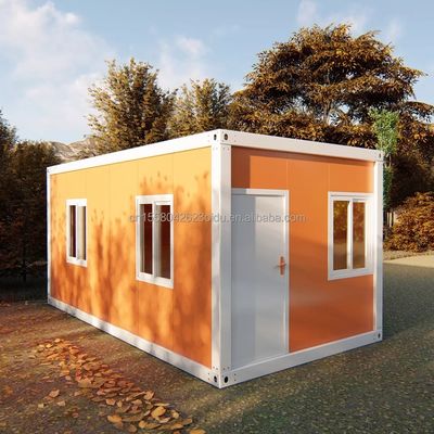 Maison de conteneurs à emballage plat personnalisable avec assemblage rapide et conception pliable