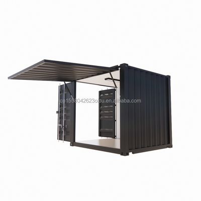 Le bar moderne de la maison en bois est parfait pour les magasins dans les salles d'exposition de conteneurs mobiles de 10 et 20 pieds
