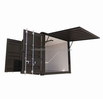 Le bar moderne de la maison en bois est parfait pour les magasins dans les salles d'exposition de conteneurs mobiles de 10 et 20 pieds