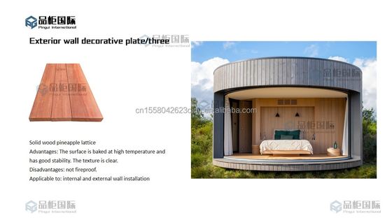 50/75/100mm panneau sandwich ondulé EU maison de conteneurs préfabriquée pour résidence ou hôtel de couples