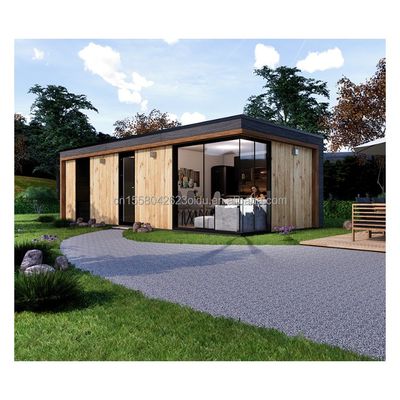 Chambre de conteneurs préfabriquée pour espace résidentiel extérieur