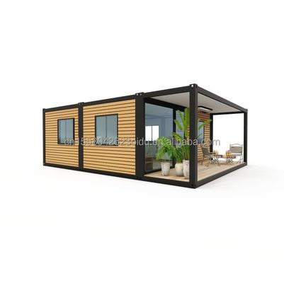 Maison de conteneurs d'usine Maison préfabriquée mobile avec panneau sandwich ondulé de 50/75/100 mm