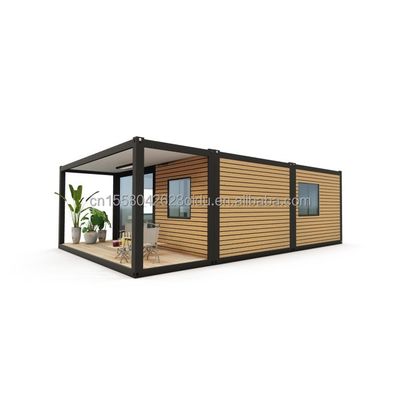 Maison de conteneurs d'usine Maison préfabriquée mobile avec panneau sandwich ondulé de 50/75/100 mm
