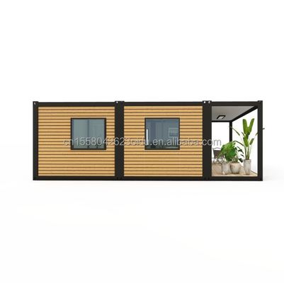 Maison de conteneurs d'usine Maison préfabriquée mobile avec panneau sandwich ondulé de 50/75/100 mm