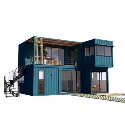 Maison de conteneurs spécialement aménagées maison de famille ou hôtel de vacances autre style de design
