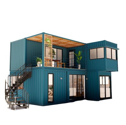 Maison de conteneurs spécialement aménagées maison de famille ou hôtel de vacances autre style de design