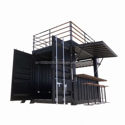 Mini magasin pop-up de 10 pieds cadre en acier robuste contenant bar avec pliage en acier galvanisé
