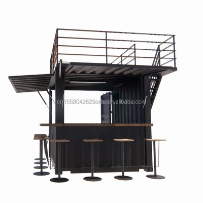 Mini magasin pop-up de 10 pieds cadre en acier robuste contenant bar avec pliage en acier galvanisé