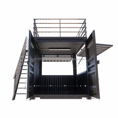 Mini magasin pop-up de 10 pieds cadre en acier robuste contenant bar avec pliage en acier galvanisé