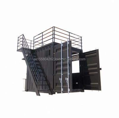 Mini magasin pop-up de 10 pieds cadre en acier robuste contenant bar avec pliage en acier galvanisé