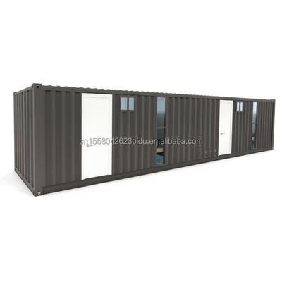 Maison préfabriquée en acier galvanisé 180g de style moderne Container en acier Maison de conteneurs Maison familiale préfabriquée minuscule pour la vie en plein air