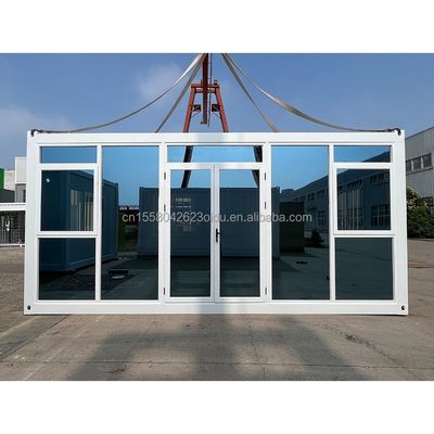 Tubes carrées en acier galvanisé Structure principale Container de petite pièce préfabriqué Maison pour chantier de construction Entrepôt Famille