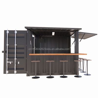 Container mini-magasin à 10 pieds résistant à l'humidité pour café/bar/restaurant de restauration rapide/magasin de proximité/kiosque/stand