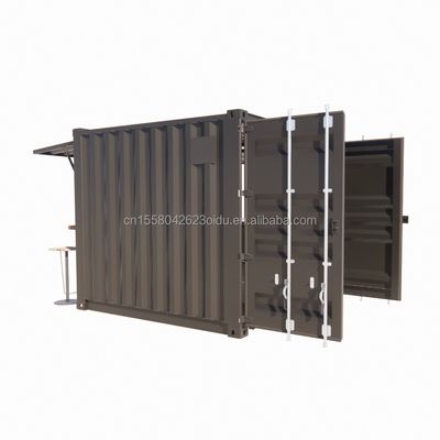 Container mini-magasin à 10 pieds résistant à l'humidité pour café/bar/restaurant de restauration rapide/magasin de proximité/kiosque/stand