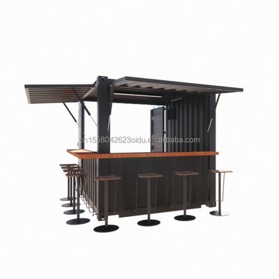 Container mini-magasin à 10 pieds résistant à l'humidité pour café/bar/restaurant de restauration rapide/magasin de proximité/kiosque/stand