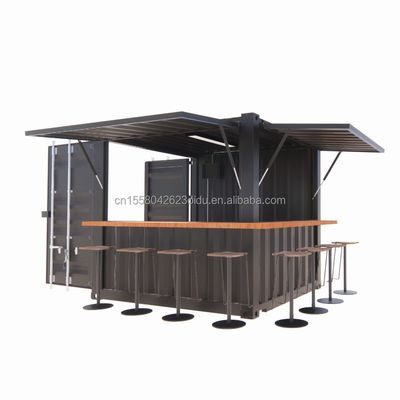 Container mini-magasin à 10 pieds résistant à l'humidité pour café/bar/restaurant de restauration rapide/magasin de proximité/kiosque/stand