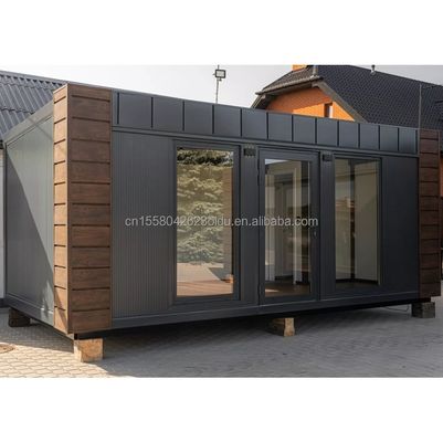 Backyard House Garden Pod avec bureau préfabriqué et fenêtres en alliage d'aluminium