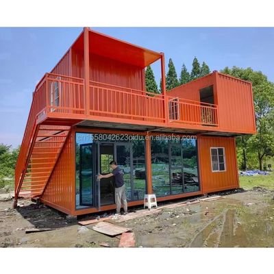Design détachable moderne de luxe 3 chambres Villa préfabriquée Container maison pour jardin par les familles et les hôtels