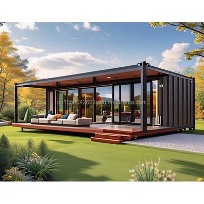Maison préfabriquée résidentielle petite maison préfabriquée pour le matériel en acier vivant